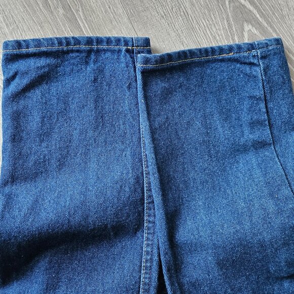 Vintage Lee Womens High-Waisted Blue Denim Jeans Size 11 Union Made In USA - Picture 15 of 16